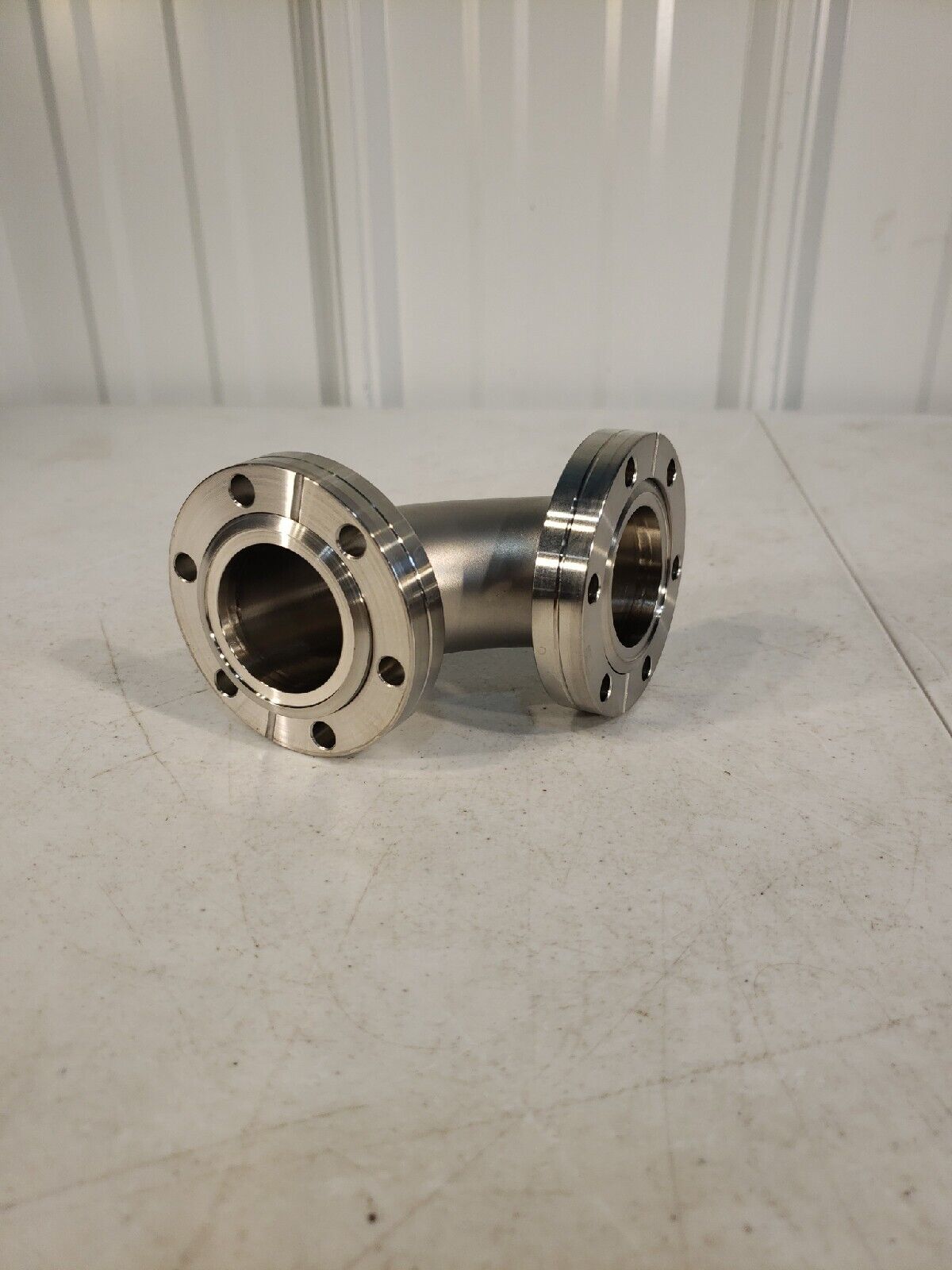 2.75" DN35CF Rotatable Conflat 90⁰ Elbow 2.5" Radius High Vacuum Stainless Steel