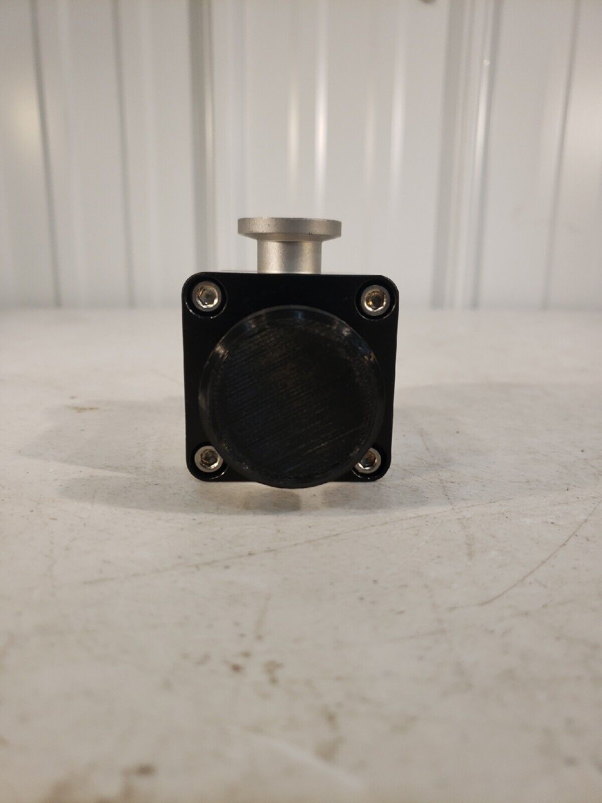 Varian L6280-301 Aluminum Block Bellows Valve NW-16-H/O High Vacuum