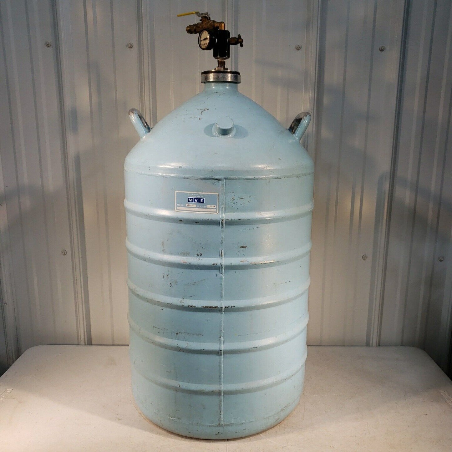 MVE Cryogenics Lab-50 Liquid Nitrogen Tank Dewar