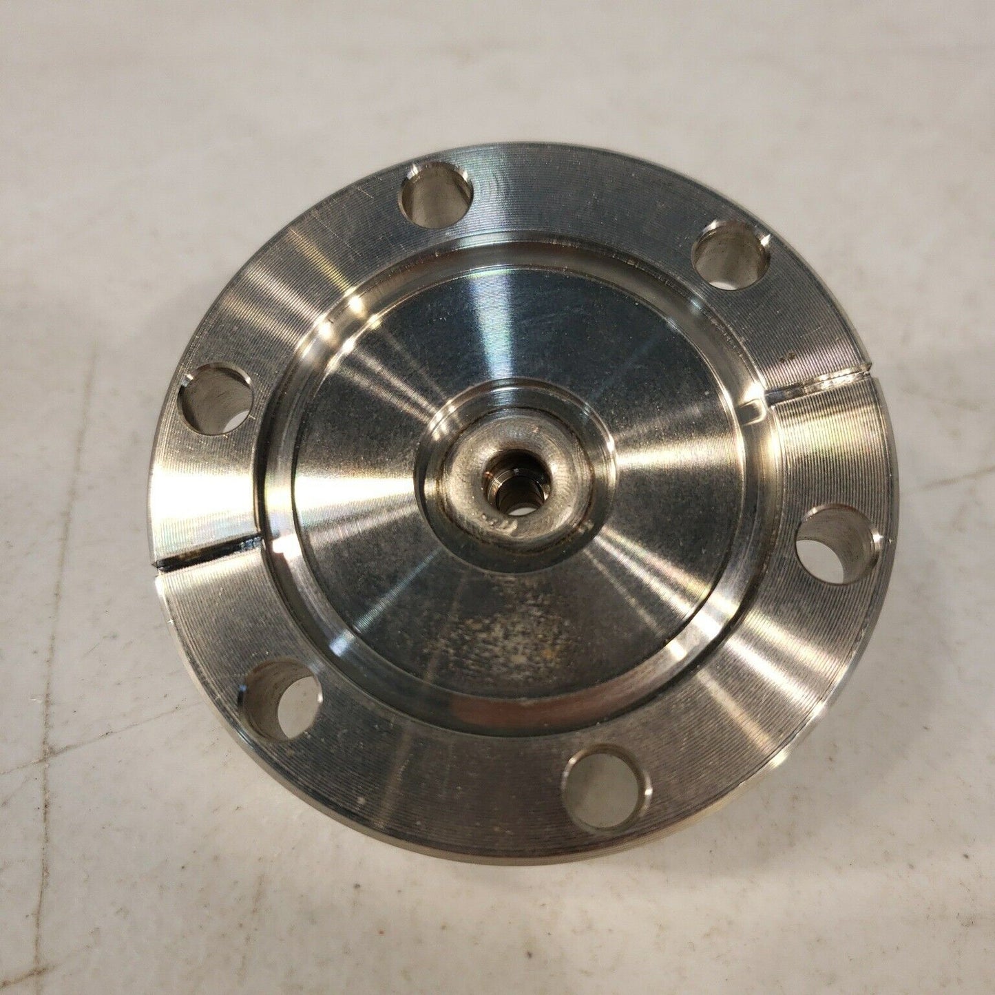 2.75" DN35CF Conflat to 1/4" Female Swagelok Adapter High Vacuum Stainless Steel