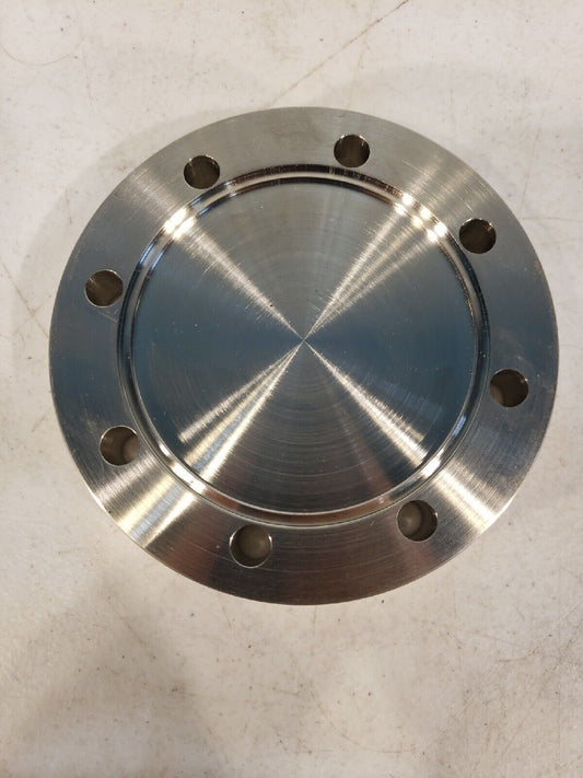 4.5" DN63CF Blank Flange Stainless Steel High Vacuum Huntington Labs