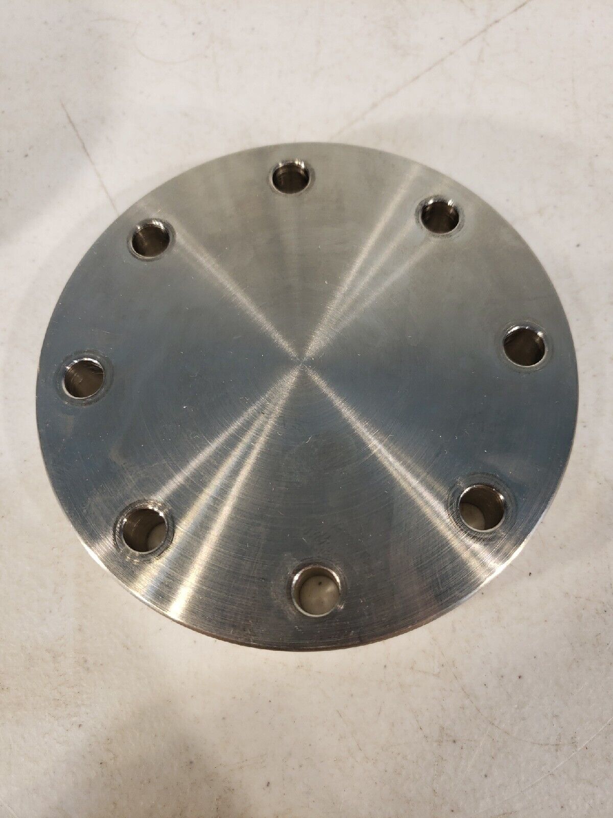 4.5" DN63CF Blank Flange Stainless Steel High Vacuum Huntington Labs