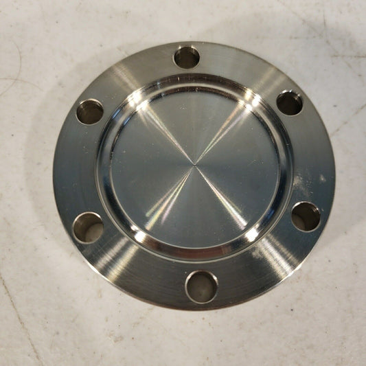 Huntington Labs 2.75" DN35CF Blank Flange Stainless Steel High Vacuum