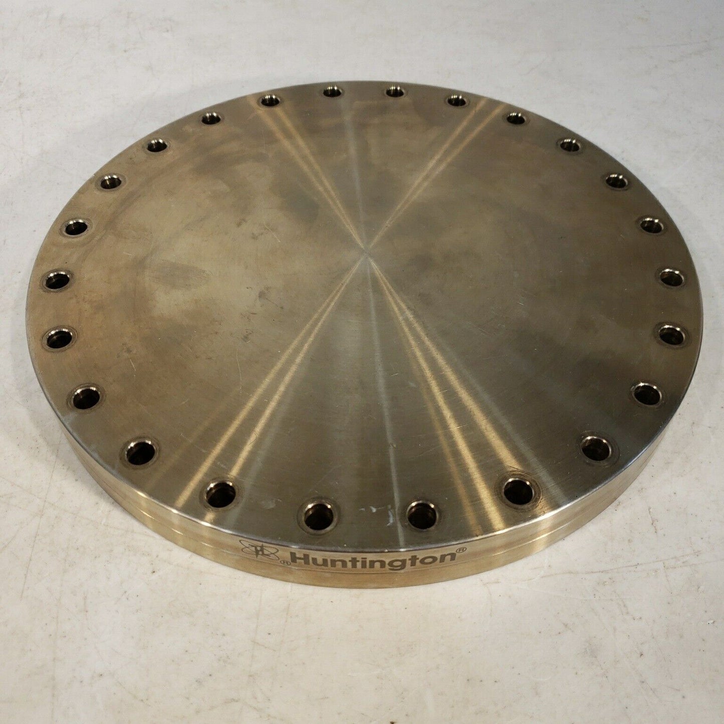 10" DN200CF Huntington Conflat Blank Stainless Steel High Vacuum