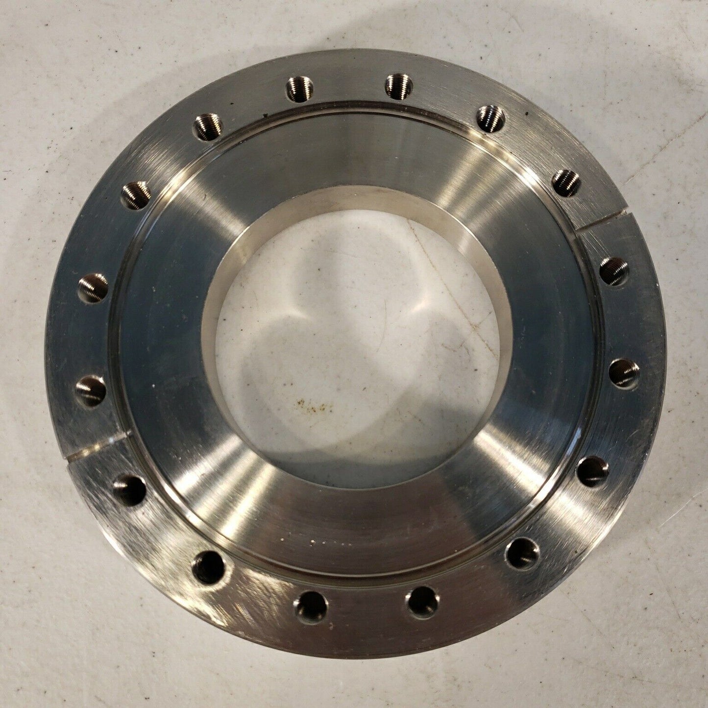 6" DN100CF to 4.62" 4.63" DN75CF Conflat Zero Length Adapter Stainless Steel