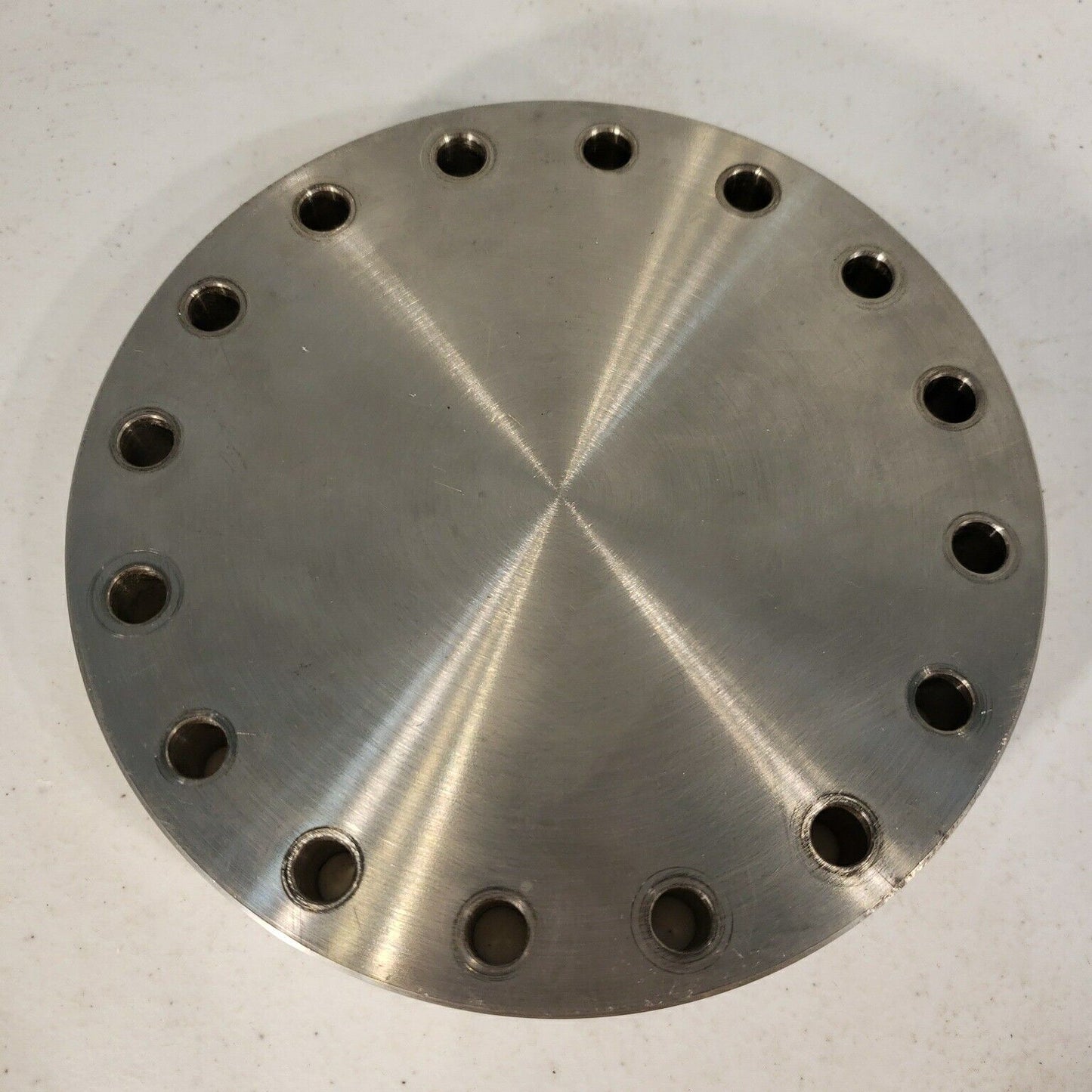 6" DN100CF Conflat Blank Flange Stainless Steel High Vacuum