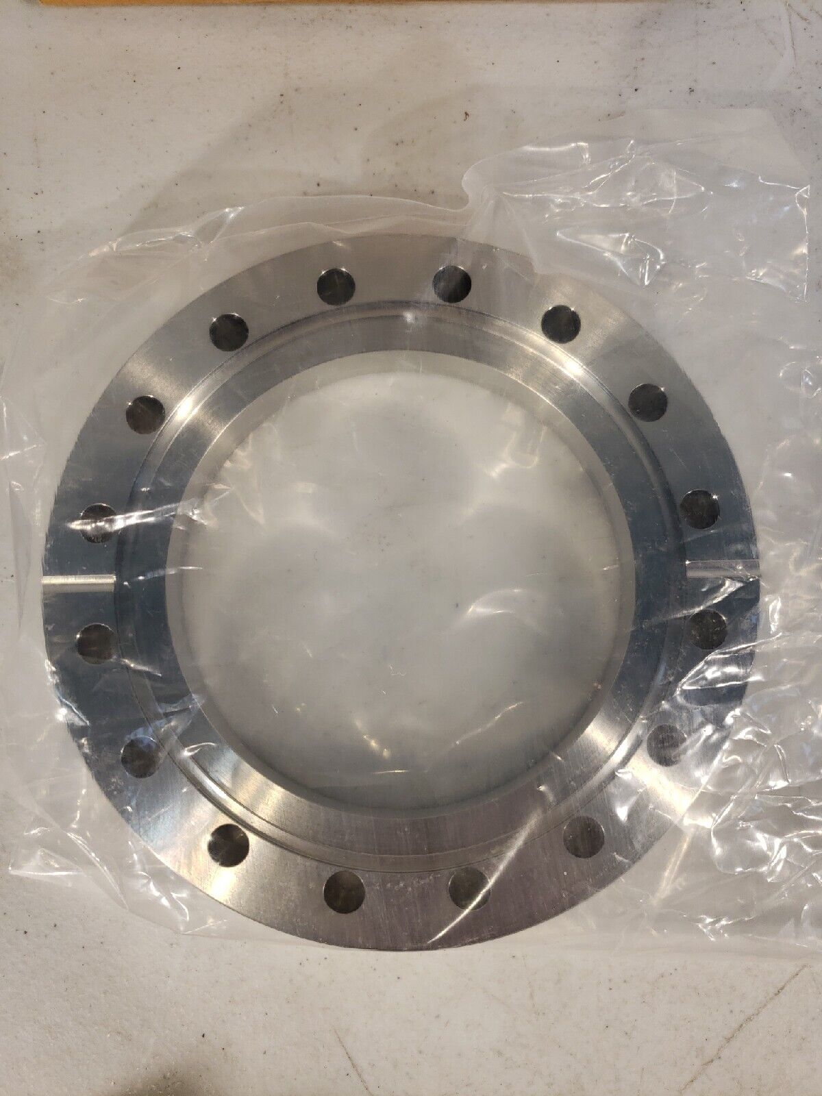 Kurt Lesker 4L Fixed 6" OD 4" C-Bore F0600X400N High Vacuum