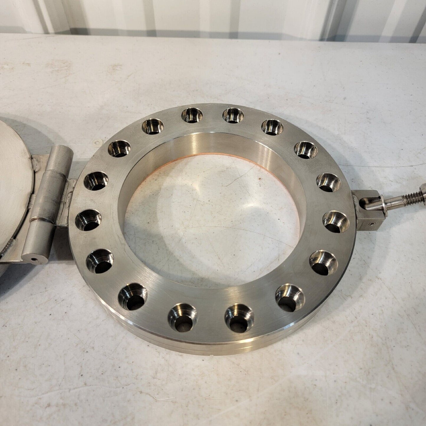 DN100CF 6" CF Quick-Access Loadlock Door O-Ring High Vacuum Blank Flange