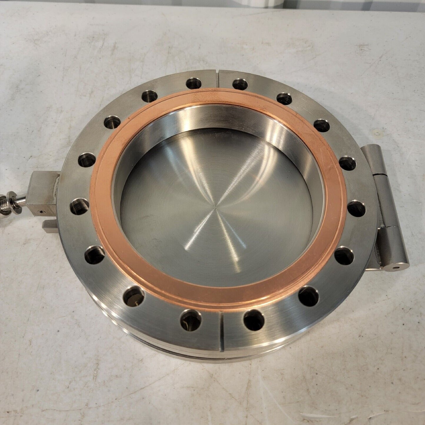 DN100CF 6" CF Quick-Access Loadlock Door O-Ring High Vacuum Blank Flange