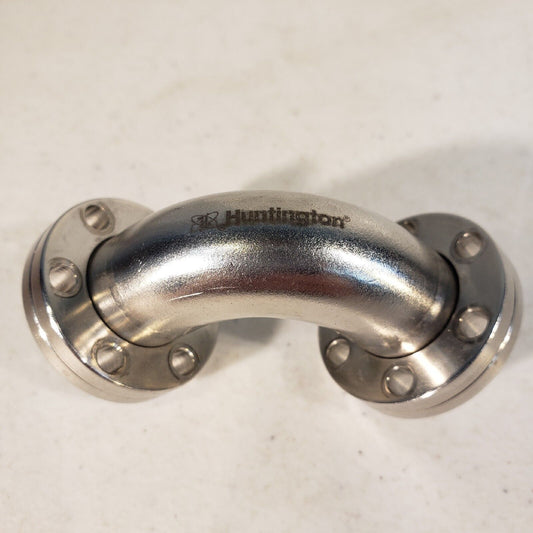 Huntington DN16CF 1.33" Mini CF 90⁰ Rotatable Tee High Vacuum Stainless Steel