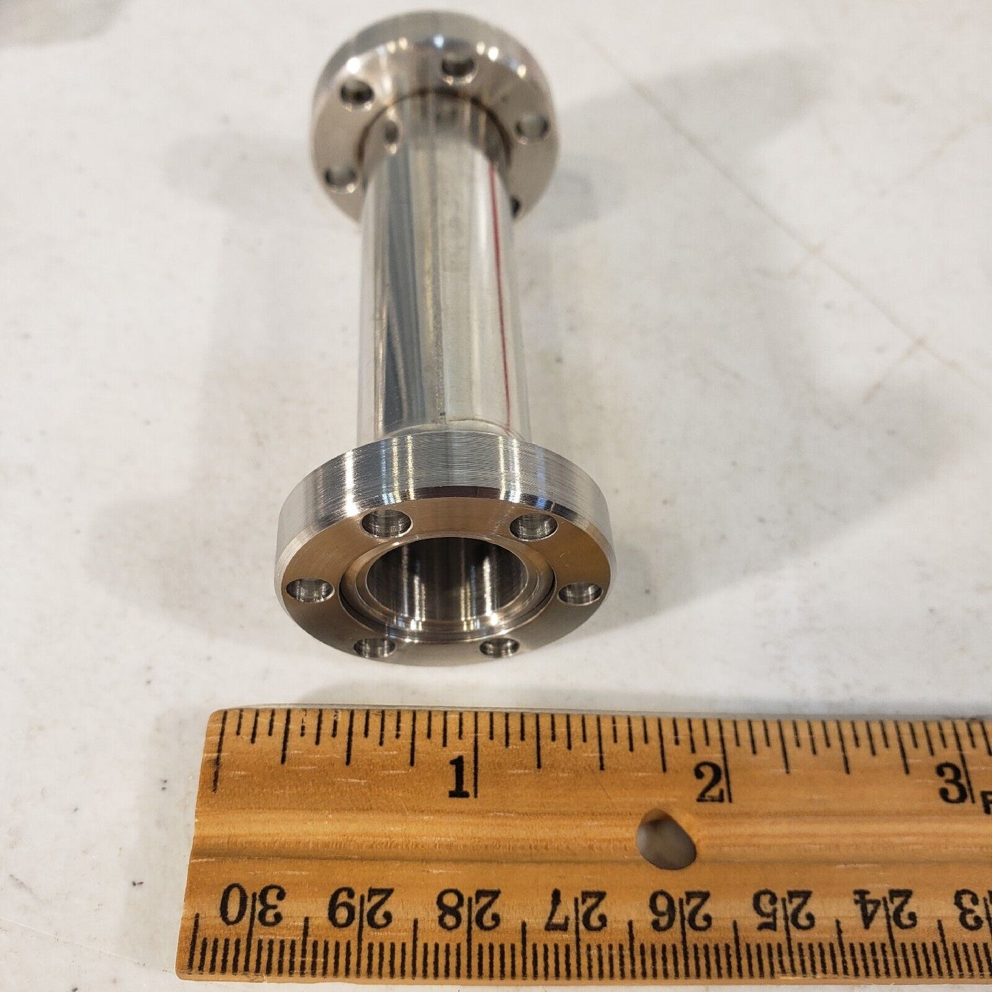 DN16CF 1.33" Mini CF Rotatable Full Nipple 3" L Stainless Steel High Vacuum