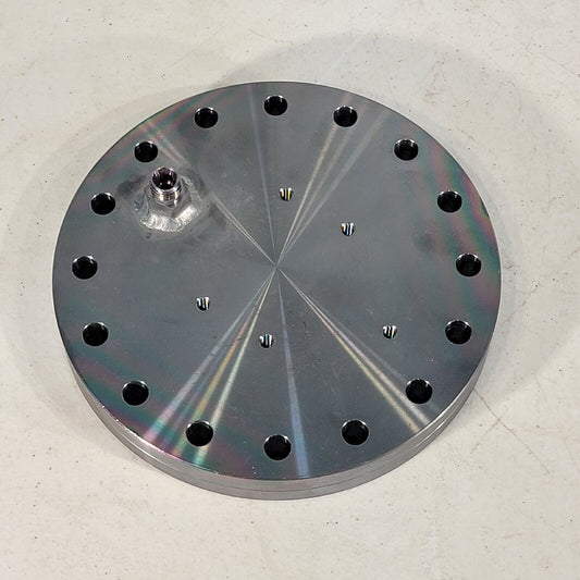 6" DN100CF Conflat to 1/4" Female Swagelok Adapter High Vacuum Stainless Steel