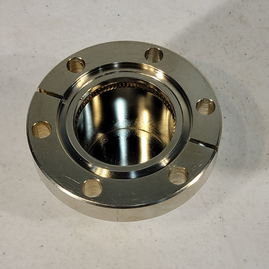 2.75" CF DN35CF-DN40CF Closed Half Nipple Recessed Blank Flange High Vacuum