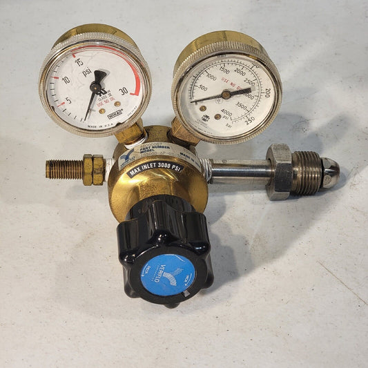 Veriflo Regulator IR500B-6P-03-30-4 Max Pressure 3000 PSI To 30 PSI Out