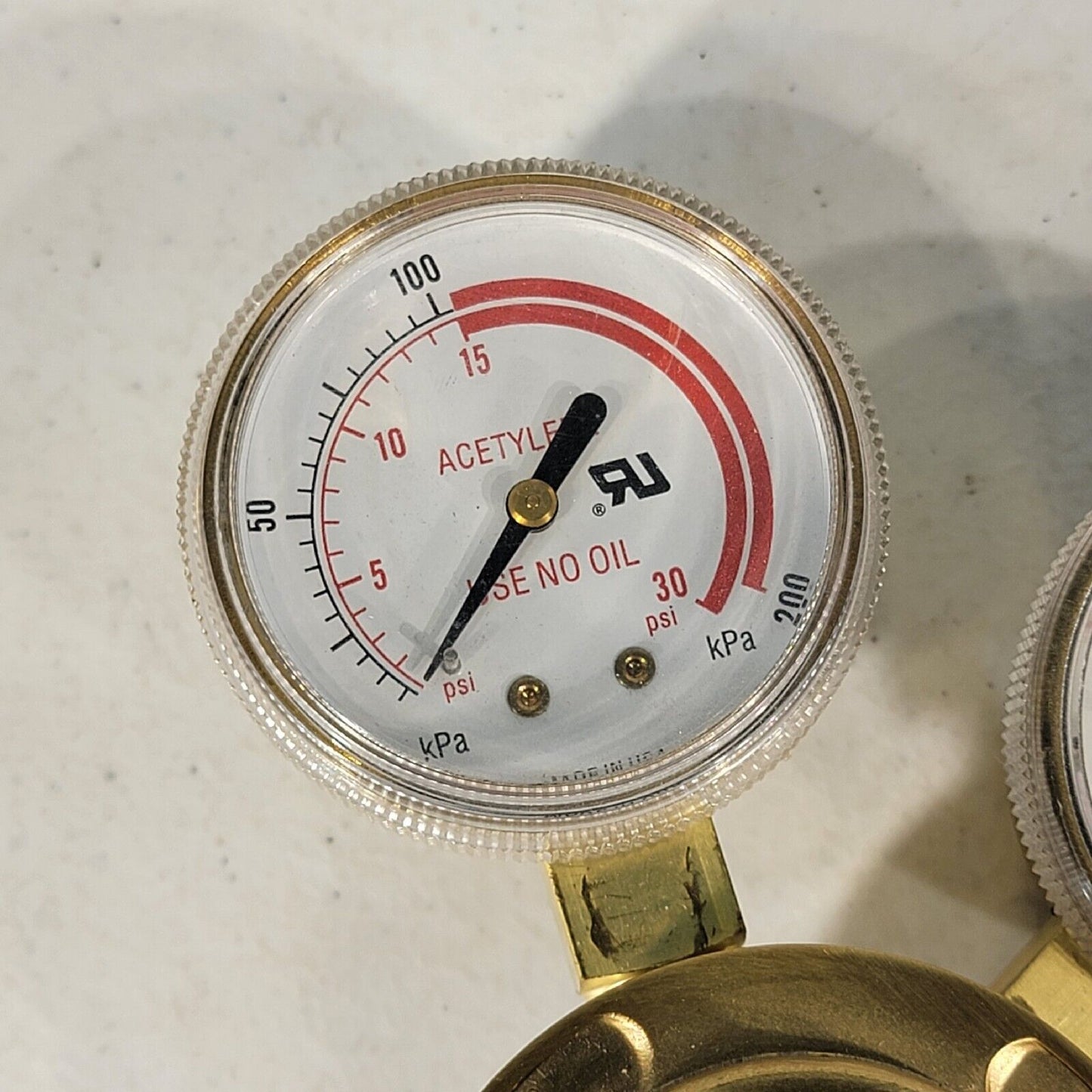 Victor Equipment Pressure Regulator SR250A Max Inlet 3000 PSIG, Max Outlet 30PSI