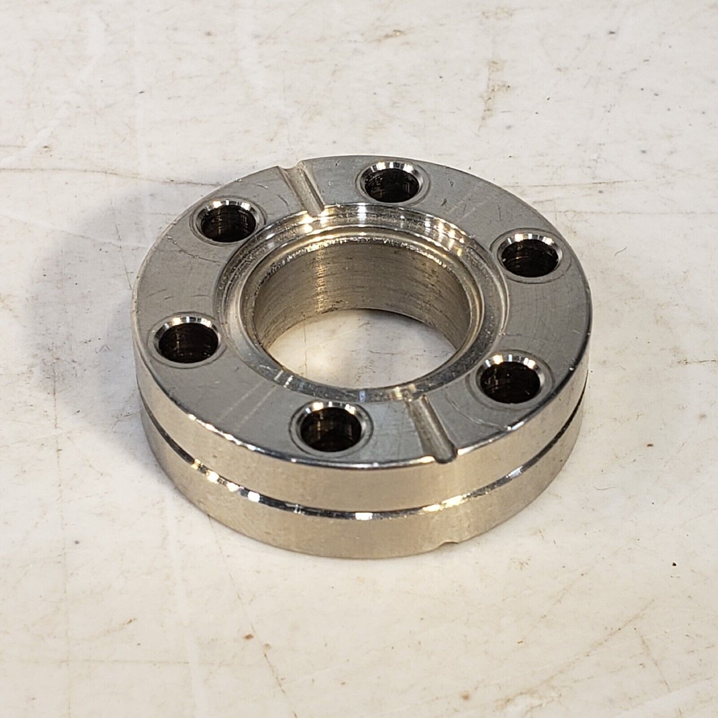 DN16CF 1.33" Mini Double Sided Flange High Vacuum Stainless Steel Double Faced