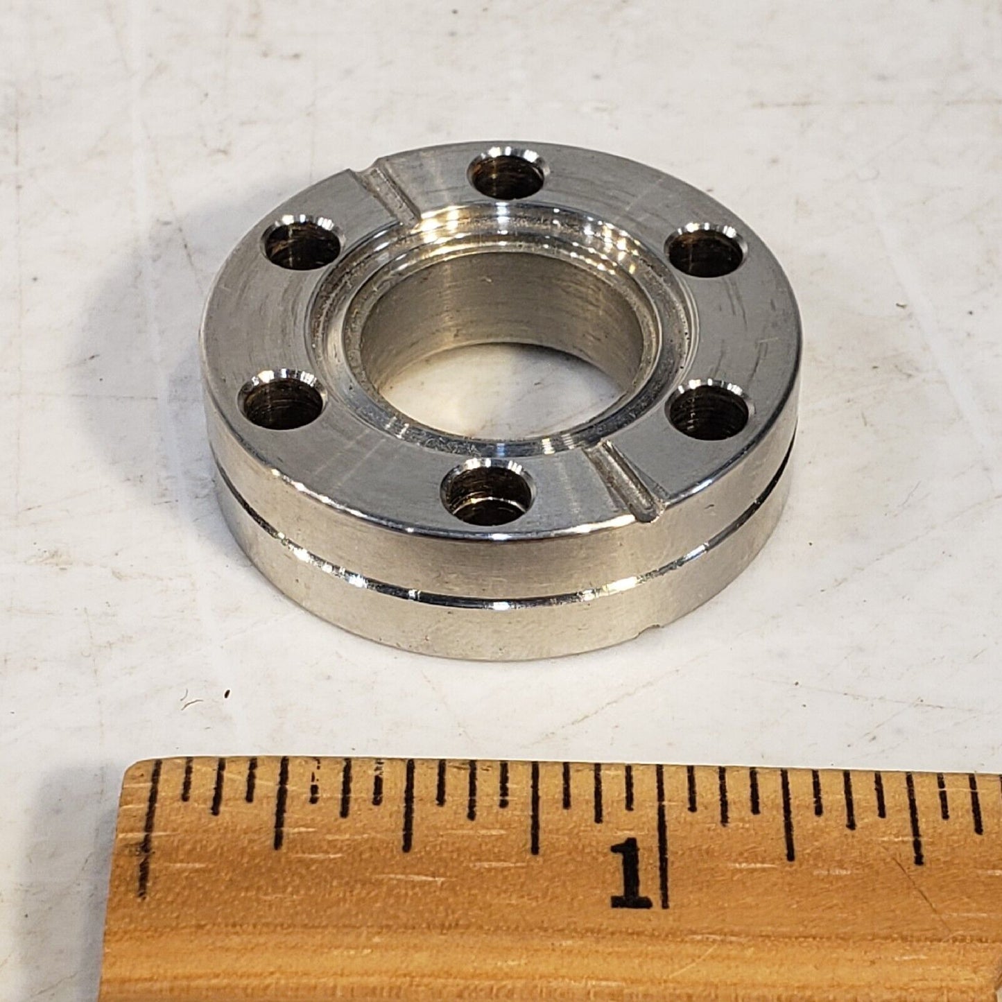 DN16CF 1.33" Mini Double Sided Flange High Vacuum Stainless Steel Double Faced