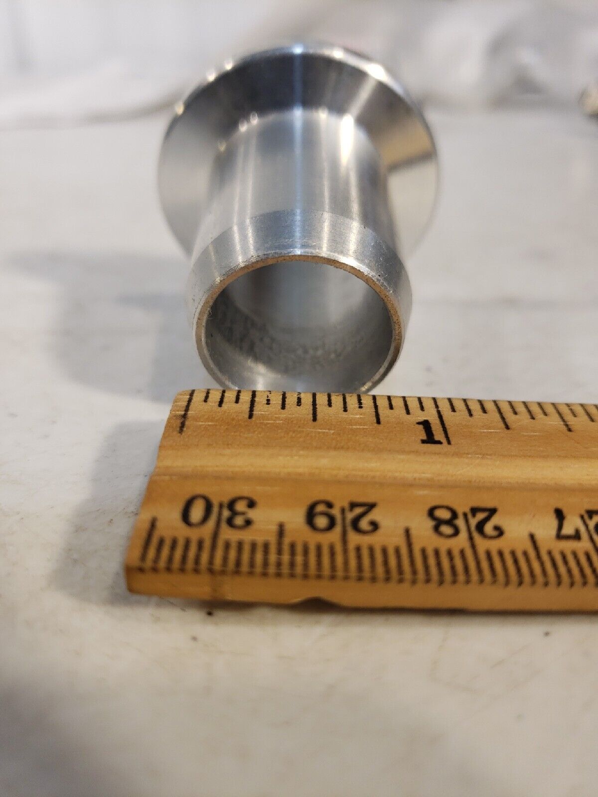 KF25 NW25 To 1" Hose Adapter High Vacuum Stainless Steel