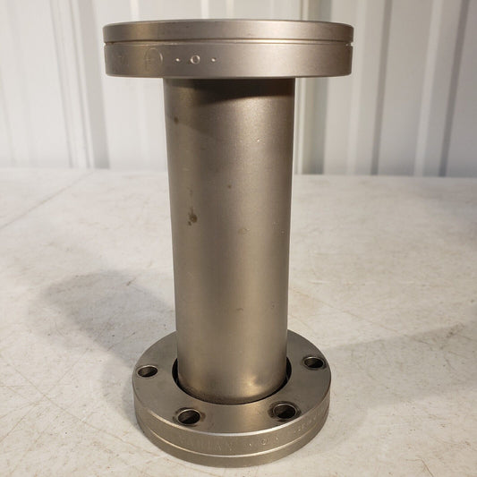 Varian DN35CF 2.75" Rotatable 5" Full Nipple High Vacuum Stainless Steel