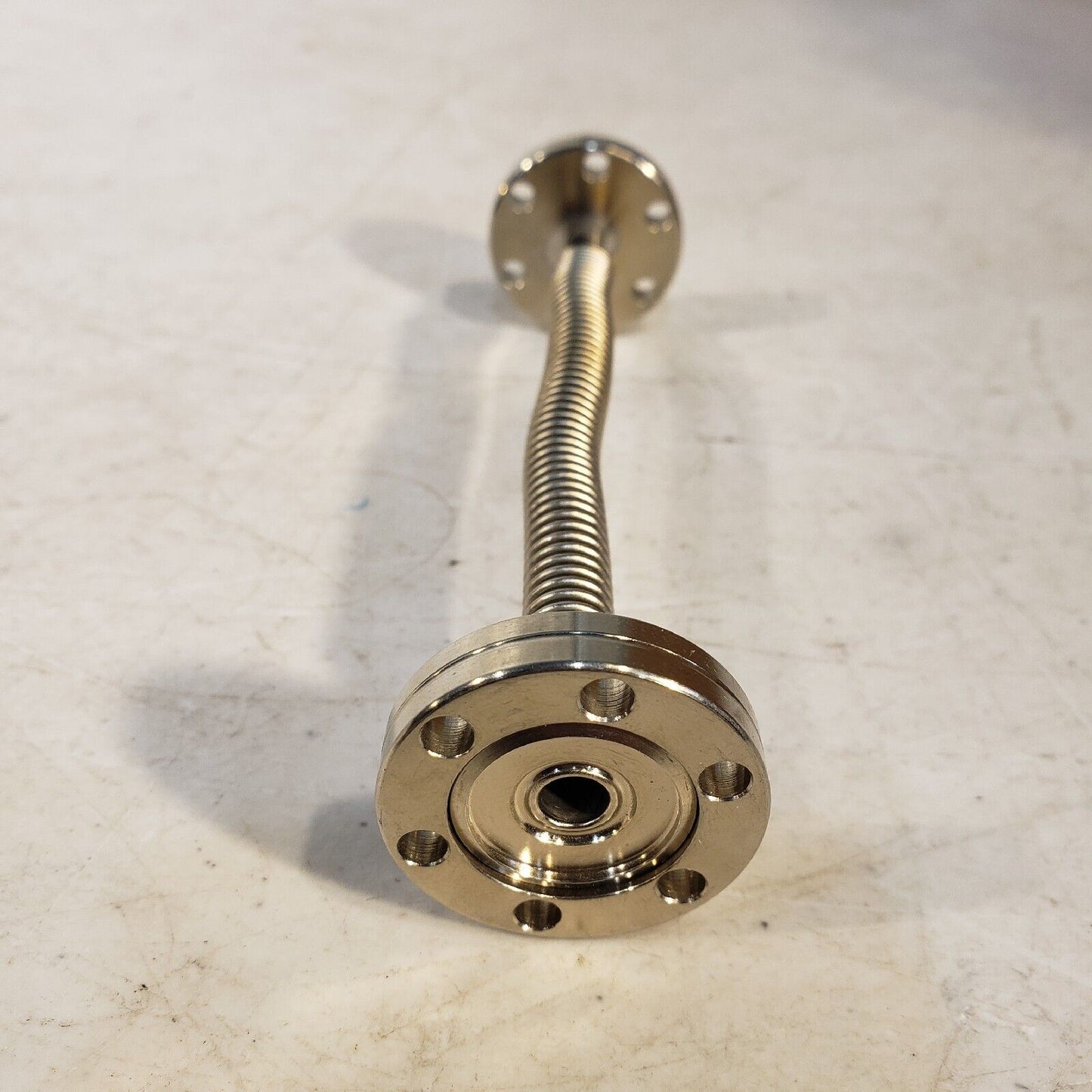 DN16CF 1.33" Conflat Rotatable Bellows With 1/4" ID Tube High Vacuum Stainless