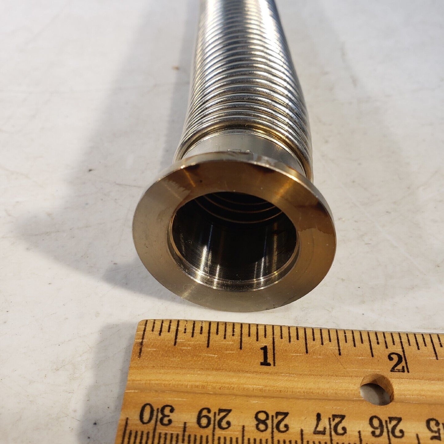 KF25 NW25 Kwik Flange 20" Long Bellows High Vacuum Stainless Steel