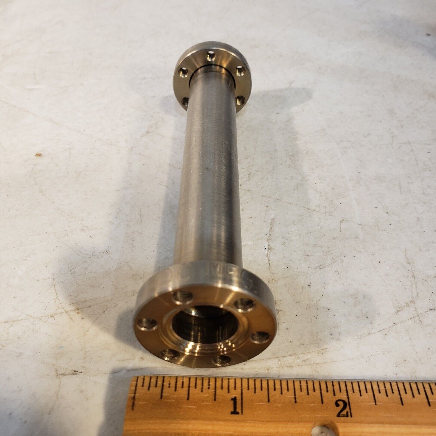 MDC MFG DN16CF 1.33" Conflat CF Full 5" Nipple Stainless Steel High Vacuum UHV