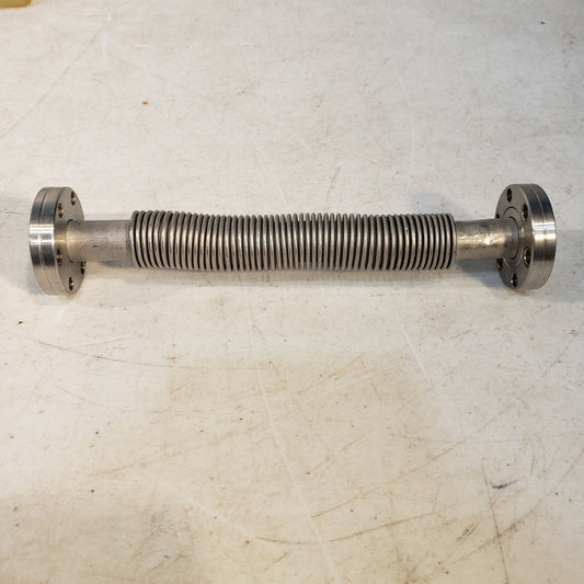 DN16CF 1.33" Conflat Rotatable 6" L 1/2" ID Bellows High Vacuum Stainless Steel