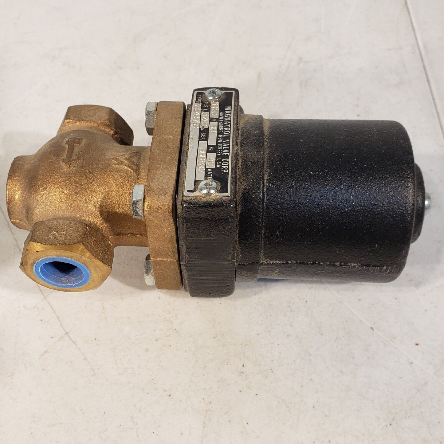 Magnatrol Valve 1/2' TYPE-F114S42/120V/60HZ/40WATTS/140PSI SOLENOID VALVE