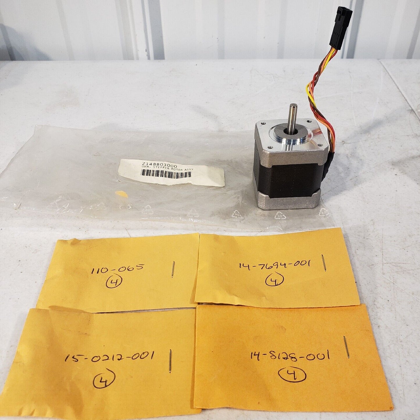 OEM Stepper Motor Assy Z148803000 Moons Stepping Motor 17HD3604-07 60219553