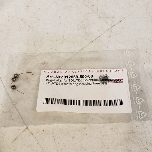 Global Analytical Sols. Metal Ring Including Three Balls TDU/TD-3.5 HPLC