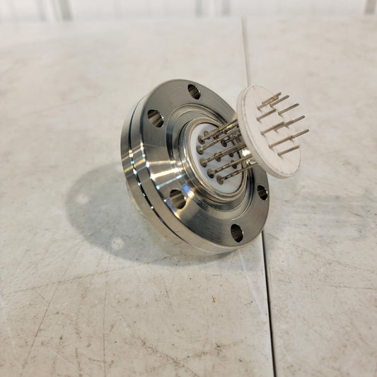 11-Pin Conflat Electrical Feedthrough 2.75" DN35CF-DN40 CF Stainless Steel UHV