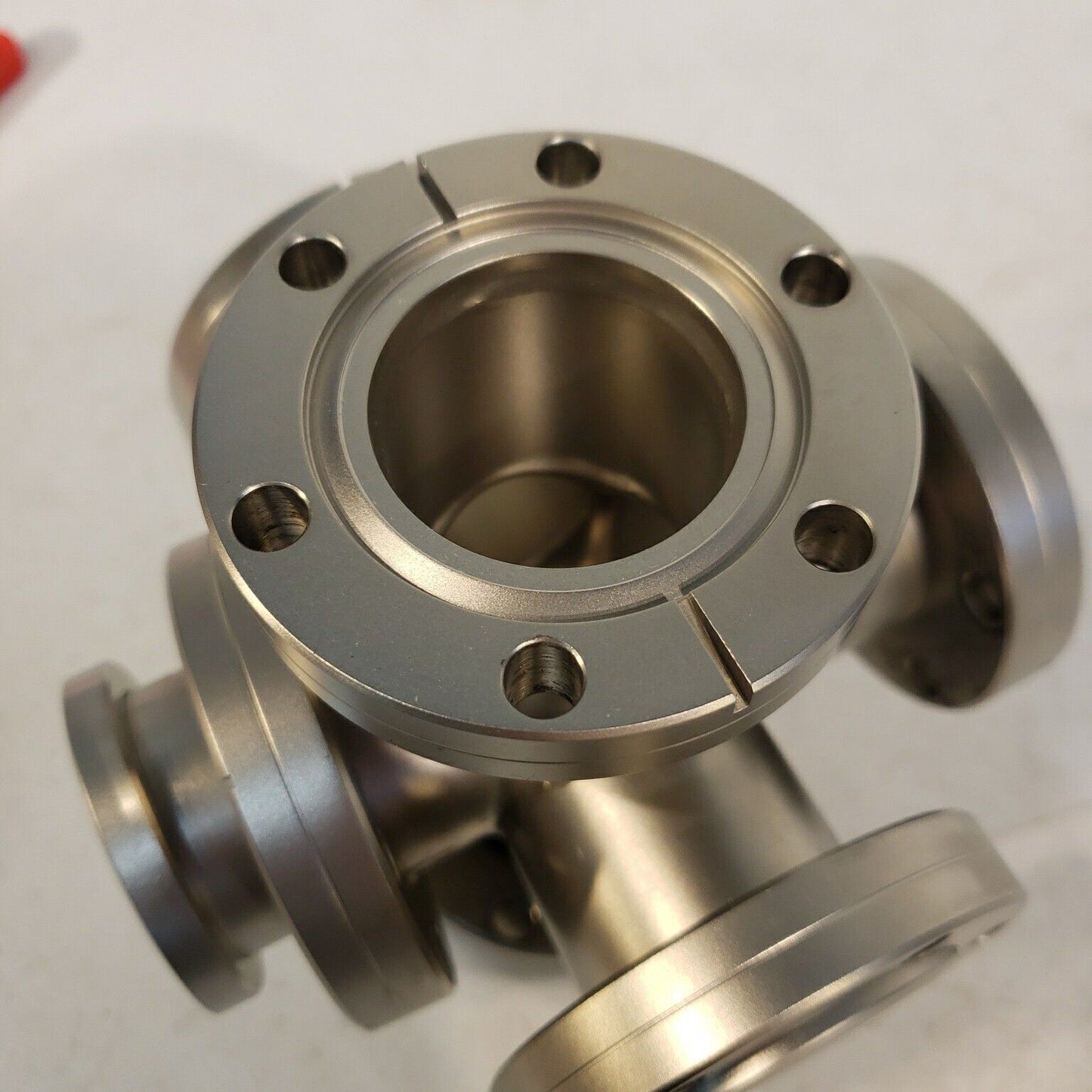 2.75" DN35CF Conflat Rotatable Six-way Cross High Vacuum Stainless Steel