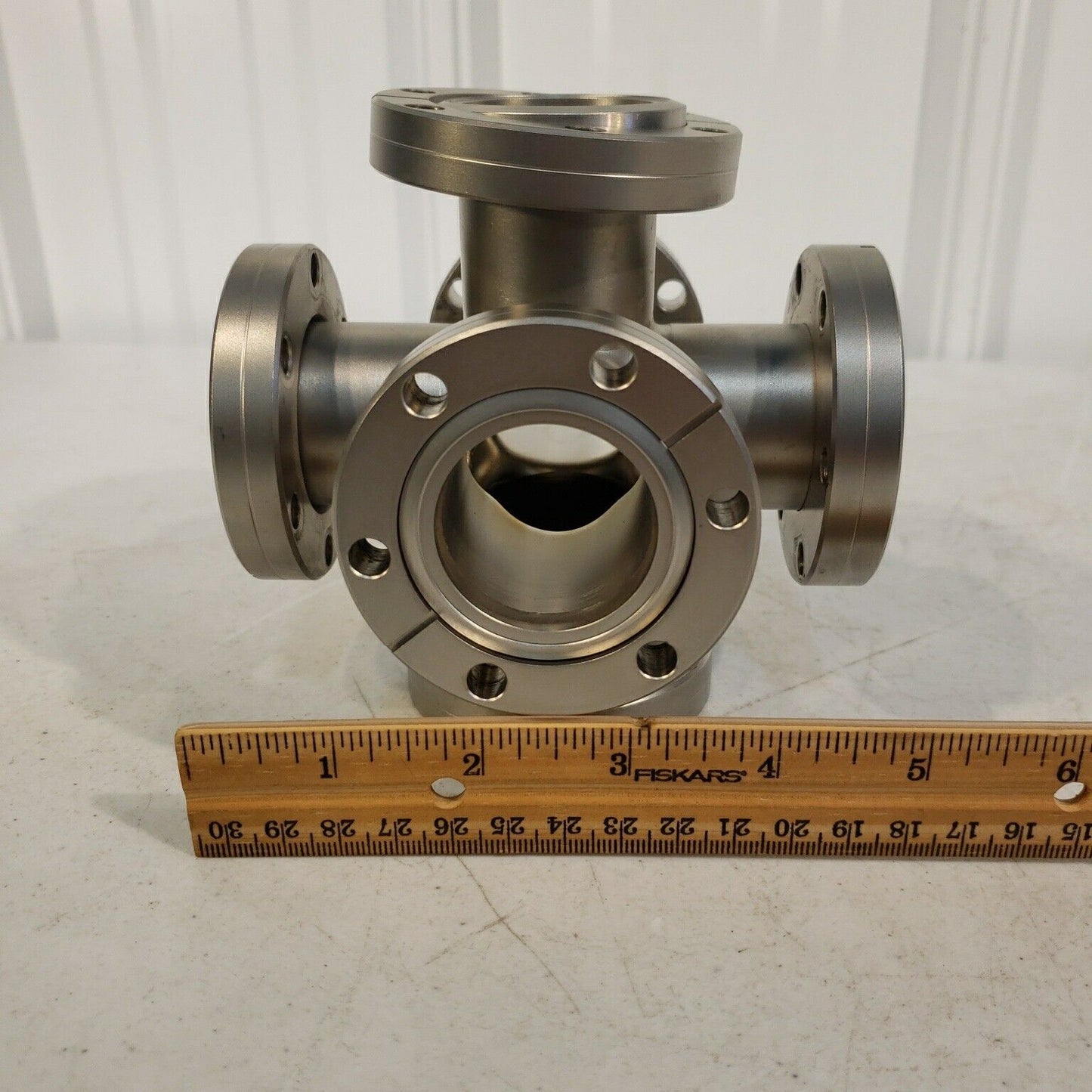 2.75" DN35CF Conflat Rotatable Six-way Cross High Vacuum Stainless Steel