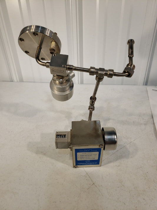 Nupro SS-4BK-TW-1C with Granville Phillips Variable Leak, 1/4" VCR, 2.75" DN35CF