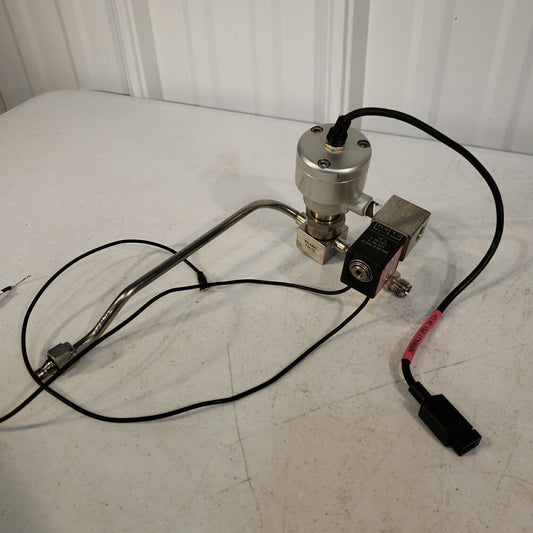 Nupro Swagelok SS-4BK-TW1C Bellows Sealed Valve w/NC Solenoid  1/4" Swagelok