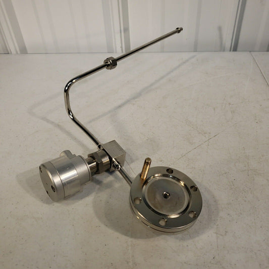 Nupro SS-4BK-TW1C Bellows Sealed Valve, 1/4" Swagelok, 2.75" DN35CF High Vacuum