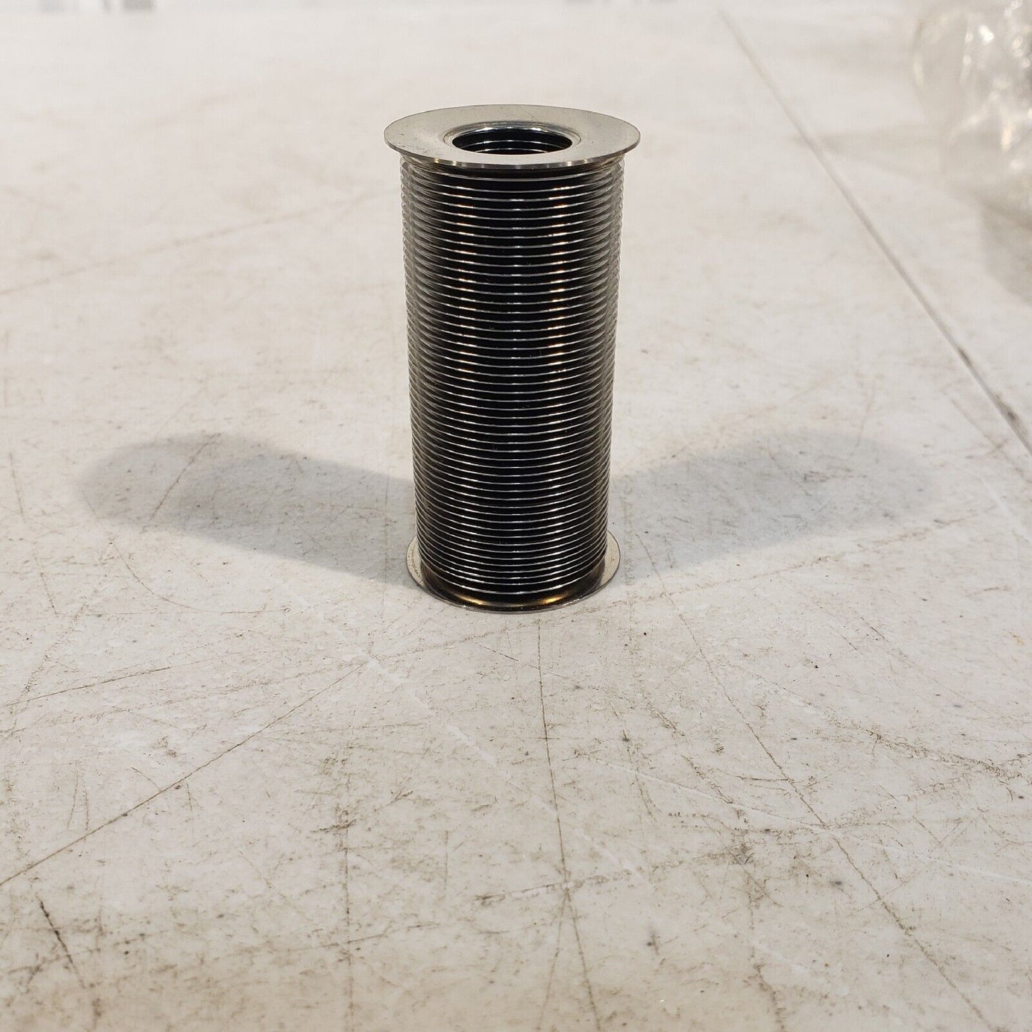 Flangeless Bellows High Vacuum 1.125" OD 5/8" ID 2.25" Length Stainless Steel