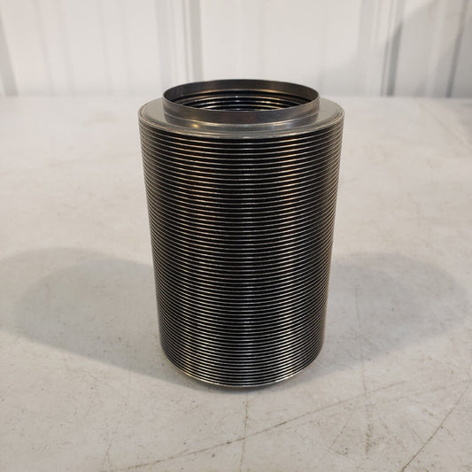 Flangeless Bellows High Vacuum 2.5" OD 1-7/8" ID 3-3/8" Length Stainless Steel