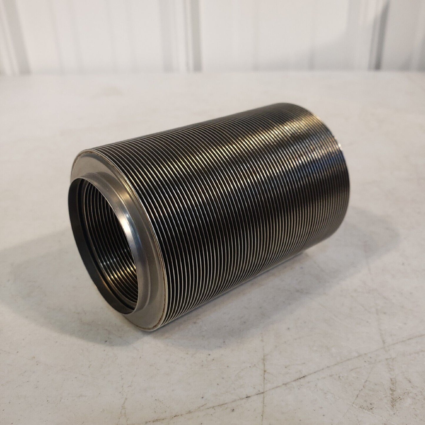 Flangeless Bellows High Vacuum 2.5" OD 1-7/8" ID 3-3/8" Length Stainless Steel