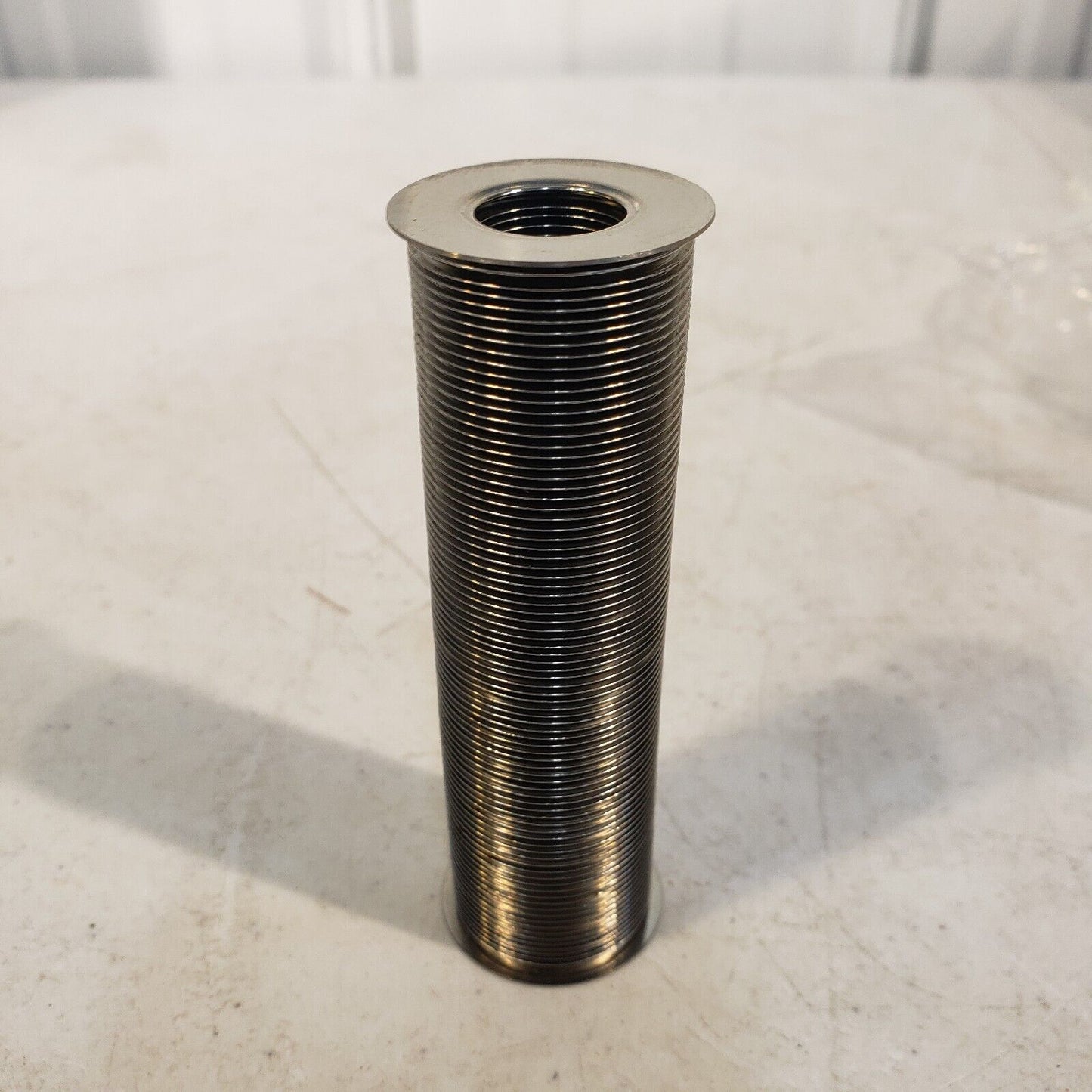 Flangeless Bellows High Vacuum Stainless 1-1/8" OD 5/8" ID 3-5/8" Length