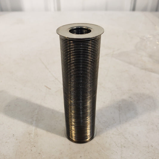 Flangeless Bellows High Vacuum Stainless 1-1/8" OD 5/8" ID 3-5/8" Length