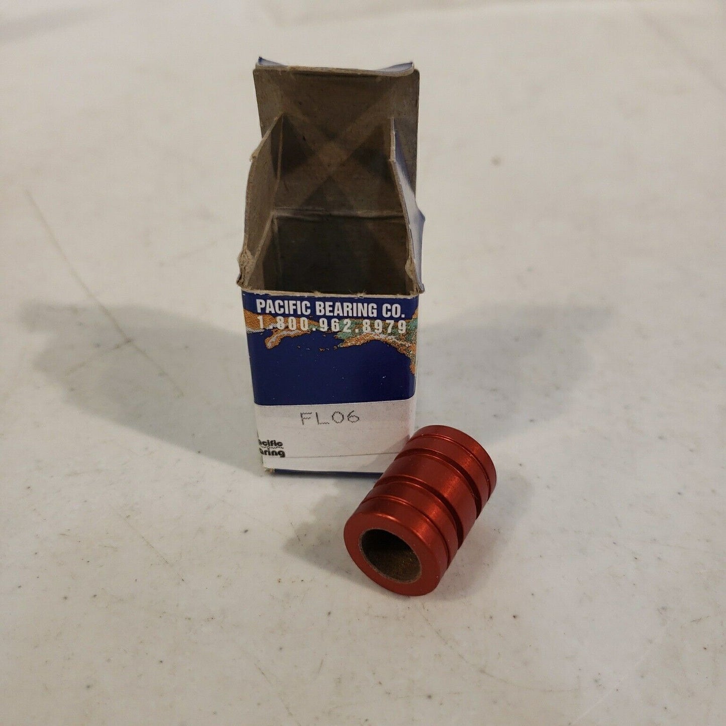 Pacific Bearing Co. FL06 Closed Linear Plain Bearing