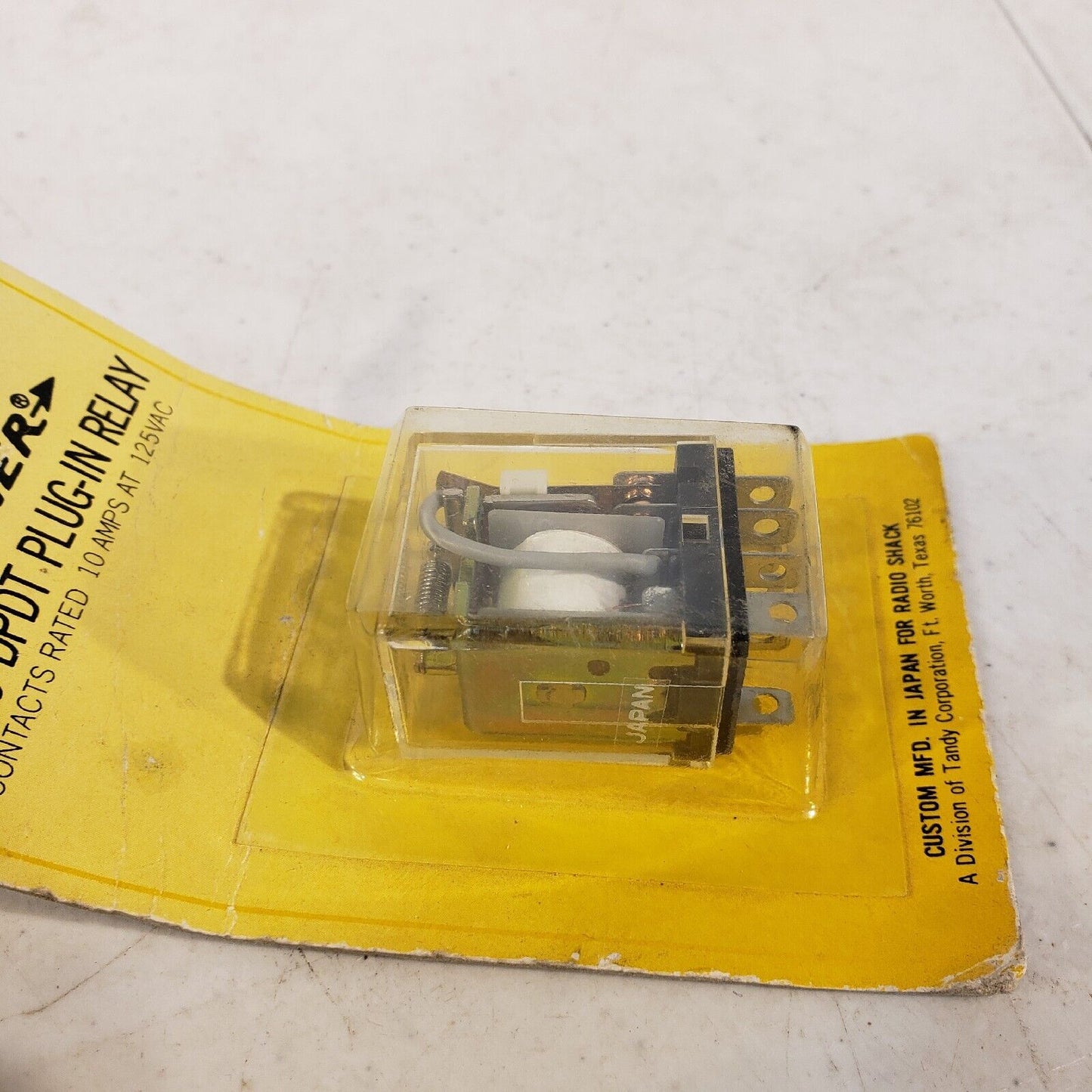 Archer 275-217B 125VAC DPDT Plug-in Relay, 10 A