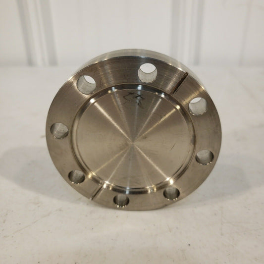 3.38" NW50CF Conflat Blank Flange CF Stainless Steel High Vacuum