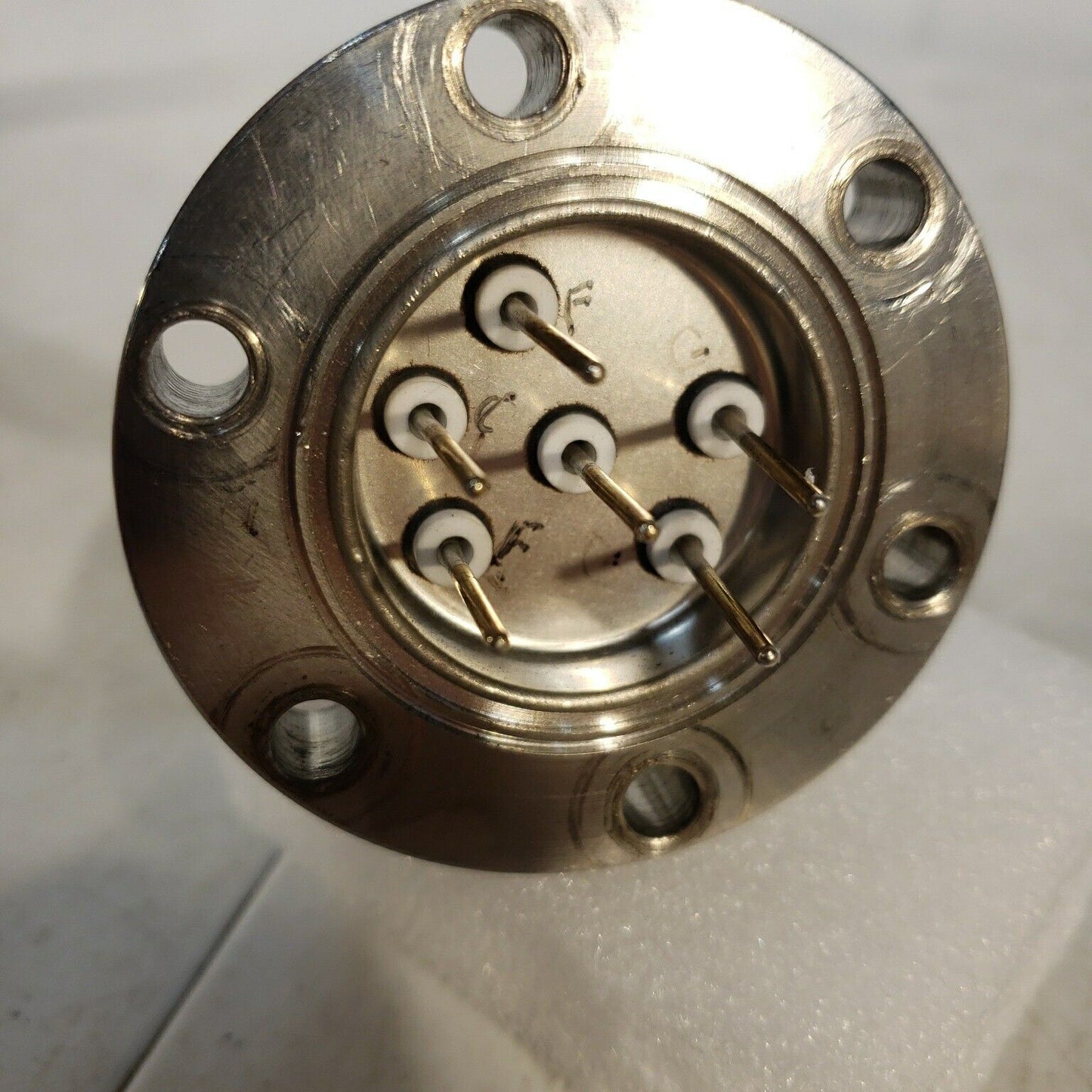 Nude Bayard Alpert Ion Vacuum Gauge Dual Tungsten Filament MKS 2.75" Conflat