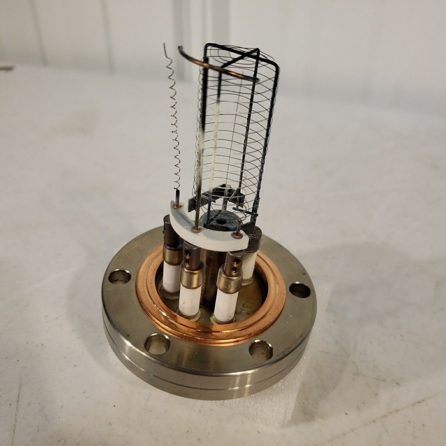 Nude Bayard Alpert Ion Gauge Dual Tungsten Filament MKS Style 2.75" CF For Parts