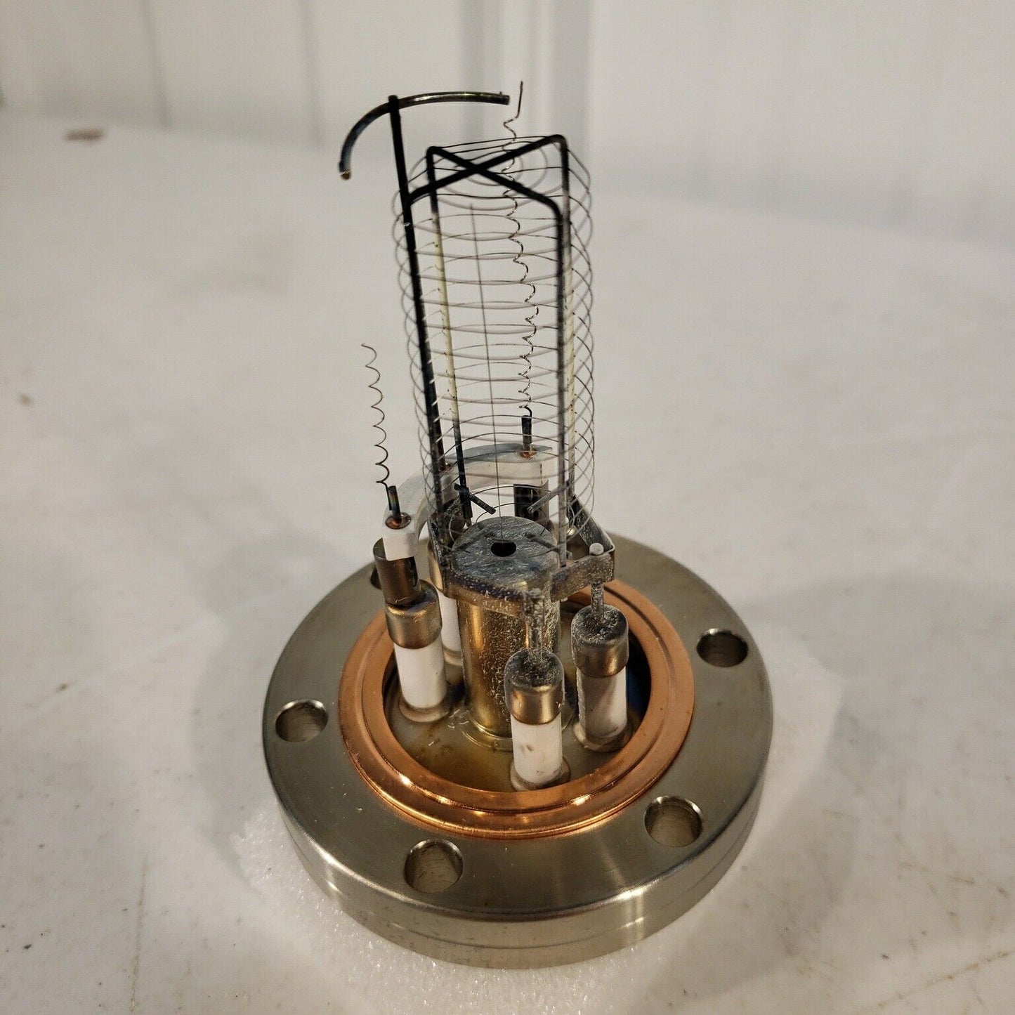 Nude Bayard Alpert Ion Gauge Dual Tungsten Filament MKS Style 2.75" CF For Parts