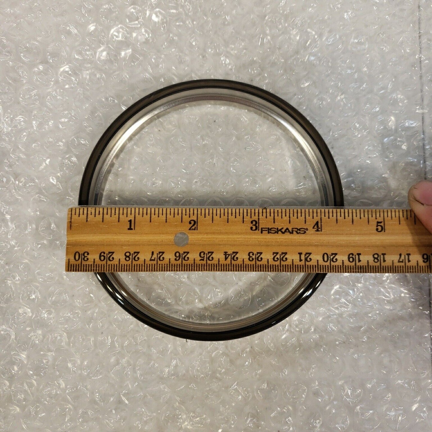 4" Diameter Replacement Quartz Viewport For 6" 8" Conflat Recessed Flange
