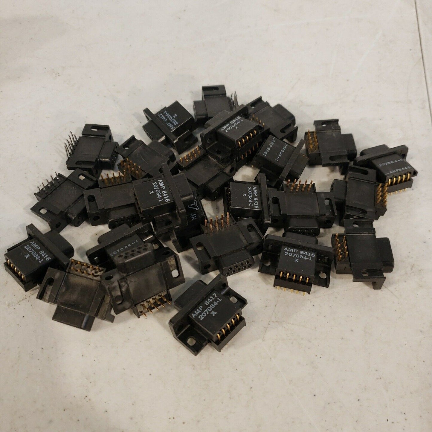 LOT OF 26-- DB9 D-Sub Female Right Angle Connector Assembly Jack Plug