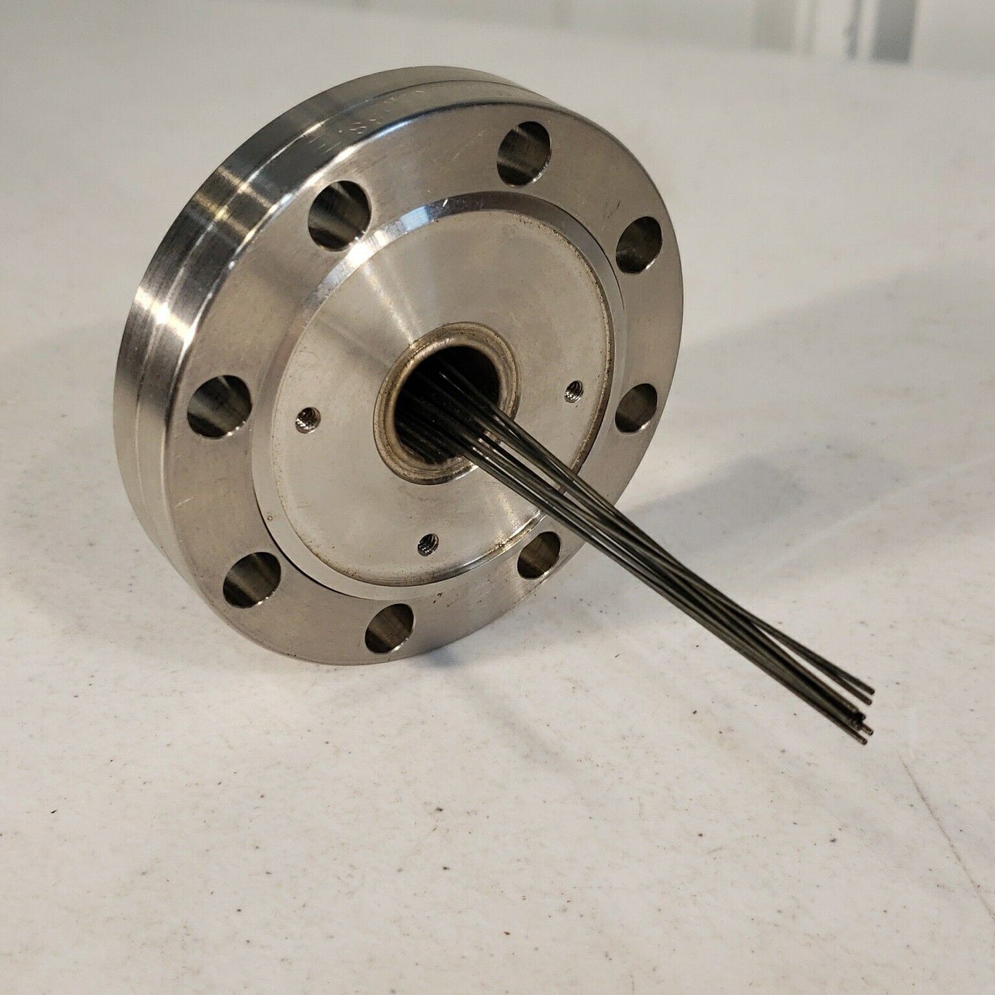 3.38" NW50CF 10-pin Feedthrough Rotatable Conflat High Vacuum Stainless Steel